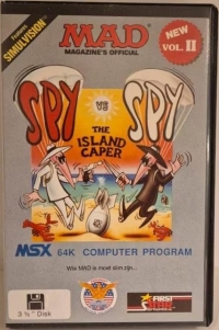 Spy vs Spy: The Island Caper (Eaglesoft / disk) Box Art