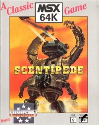 Scentipede (Eurosoft / disk) Box Art