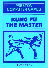 Kung Fu: The Master (Preston Computer Games / blue cover) Box Art