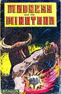Madness and the Minotaur (yellow banner) Box Art