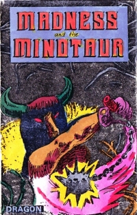 Madness and the Minotaur (purple banner) Box Art