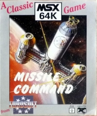 Missile Command (disk) Box Art