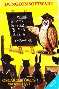 Oscar the Owl's Maths Test Box Art