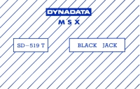 Black Jack (Dynadata) Box Art