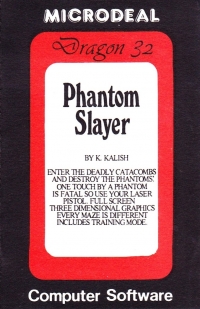 Phantom Slayer (text cover) Box Art