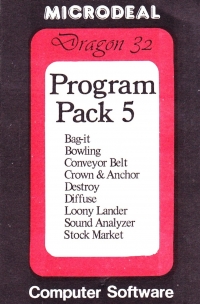 Program Pack 5 Box Art
