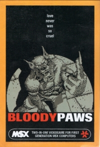Bloody Paws Box Art