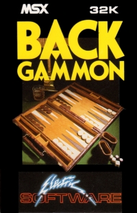 Backgammon (Electric Software) Box Art