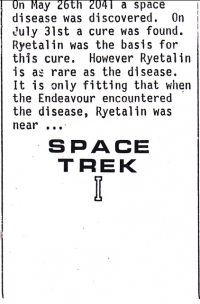 Space Trek I Box Art