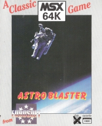 Astro Blaster (cassette) Box Art
