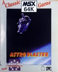 Astro Blaster (disk) Box Art