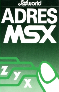 Adres MSX Box Art