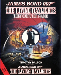 James Bond 007 in The Living Daylights: The Computer Game Box Art