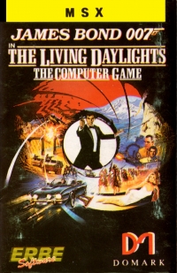 James Bond 007 in The Living Daylights: The Computer Game [ES] Box Art
