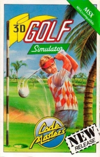 3D Golf Simulator Box Art