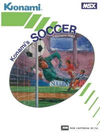 Konami's Soccer Box Art