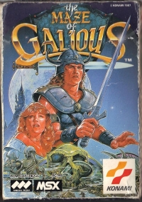 Maze of Galious, The (picture label) Box Art
