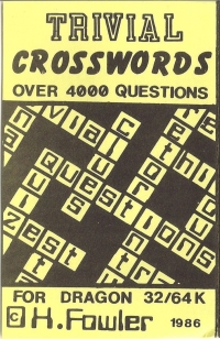 Trivial Crosswords Box Art
