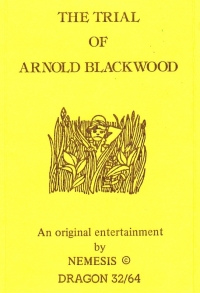 Trial of Arnold Blackwood, The Box Art