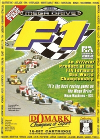 F1 (Mean Machines) Box Art