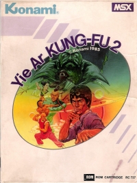 Yie Ar Kung-Fu 2 Box Art