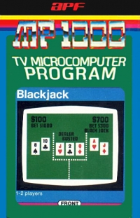 Blackjack Box Art