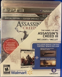 Assassin's Creed II + Assassin's Creed III (Walmart Bundle) Box Art
