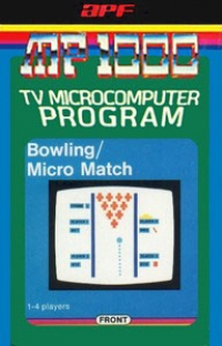 MP1000 - Bowling / Micro Match Box Art