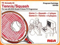 Tennis / Squash Box Art