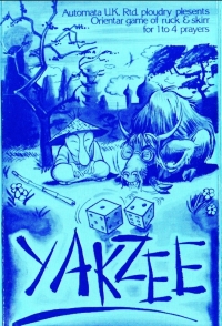 Yakzee Box Art