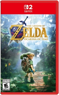 Legend of Zelda, The: Ocarina of Time Box Art