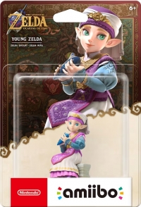 Legend of Zelda, The: Ocarina of Time - Young Zelda Box Art