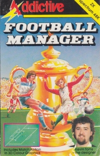 Football Manager (black cover) Box Art