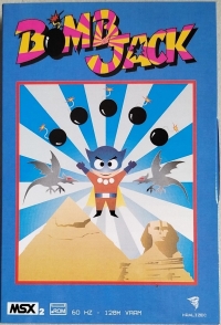 Bomb Jack (cartridge) Box Art