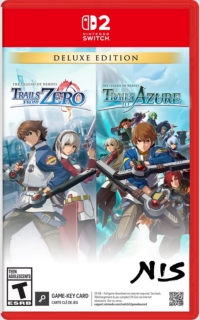 Legend of Heroes: Trails from Zero and The Legend of Heroes: Trails to Azure, The - Deluxe Edition - Box Art
