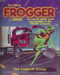 Frogger (Cornsoft / cassette) Box Art
