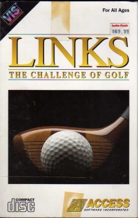 Links: the Challenge of Golf Box Art