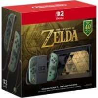 Nintendo Switch 2 Zelda 40th Anniversary Edition Box Art
