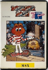 Boulder Dash (Cobra) Box Art
