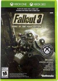 Fallout 3: Game of the Year Edition - Greatest Hits (ZB12970GHBCWR) Box Art