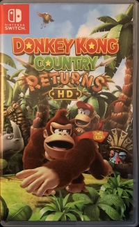 Donkey Kong Country Returns HD Box Art