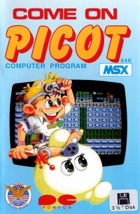 Come On Picot (blue disk) Box Art