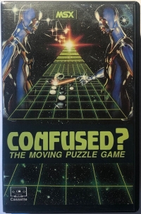 Confused? The Moving Puzzle Game (cassette) Box Art