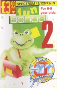 Fun School 2: For 6 to 8 Year Olds - The Hit Squad Box Art
