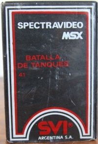 Batalla de Tanques Box Art