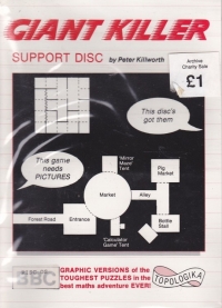 Giant Killer Support Disc Box Art