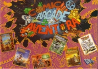 Comic Arcade & Aventura (white cassettes) Box Art