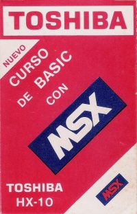Curso de BASIC con MSX Toshiba HX-10 Box Art