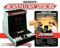 Entex Adventure Vision - Defender Box Art