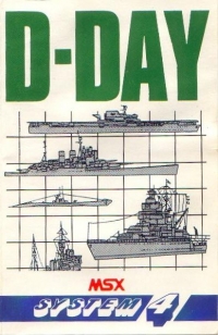D-Day (System 4) Box Art